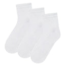 Bamboe quartersokken Sacha enkelsokken 3 - pack wit | Bamboo Basics - Socks - Bamboo Basics - underly