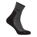 Icebreaker Wandelsokken Dames Merinowol - Medium Demping - Grijs & Zwart