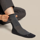 Icebreaker Wandelsokken Dames Merinowol - Medium Demping - Grijs & Zwart