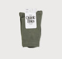 Organic Basics - Core Crew Socks 3-pack - Groen
