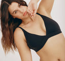 Organic Basics - Core Triangle Bralette - Zwart