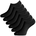 Bamboo Basics - Footies 6-pack Jamie - Zwart