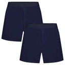 Bamboo Basics - Losse Boxershorts Heren 2-pack Kay - Blauw
