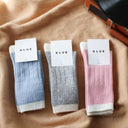 Klue 3-pack Merino Wool Socks Bands - Blauw, Grijs & Roze