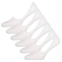 Bamboo Basics - Onzichtbare sokken 6-pack Mika - Wit