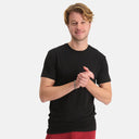 Bamboo Basics - Heren T-shirt Ronde Hals 2-pack Ray- Zwart