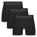 Bamboo Basics - Boxershorts Heren 3-pack Rico - Zwart