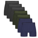 Bamboo Basics - Boxershorts Heren 7-pack Rico - Zwart / Groen / Blauw