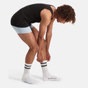 Bamboo Basics - Sportsokken 2-pack Senna - Wit & Zwarte strepen