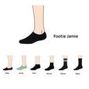 Bamboe footies Jamie 3 - pack | Bamboo Basics - Socks - Bamboo Basics - underly