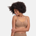 Bamboe seamless padded bra Fleur dames | Bamboo Basics - Underwear - Bamboo Basics - underly