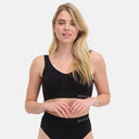 Bamboe seamless padded bra Fleur dames | Bamboo Basics - Underwear - Bamboo Basics - underly