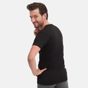 Bamboe T-shirts Velo V - hals 2 - pack heren | Bamboo Basics - T-shirts - Bamboo Basics - underly