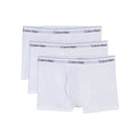 Calvin Klein heren boxershorts 3-pack wit katoen, stretch comfortable fit, premium ondergoed met zichtbare merknaam tailleband