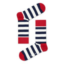 Happy Socks Stripe - Blauw/Wit - Socks - Happy Socks - underly