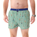 McAlson Boxershorts Heren – American Football Groen – 100% Katoen - Underwear - McAlson - underly