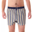 McAlson Boxershorts Heren – Gestreept Bruin Groen Donkerblauw – 100% Katoen - Underwear - McAlson - underly