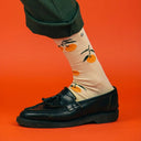 Printsokken Organisch Katoen Tangerine Off - White | Alfredo Gonzales - Socks - Alfredo Gonzales - underly