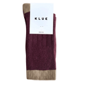 Wollen sokken van merinowol Multicolor – effen & warm | KLUE - Socks - Klue - underly
